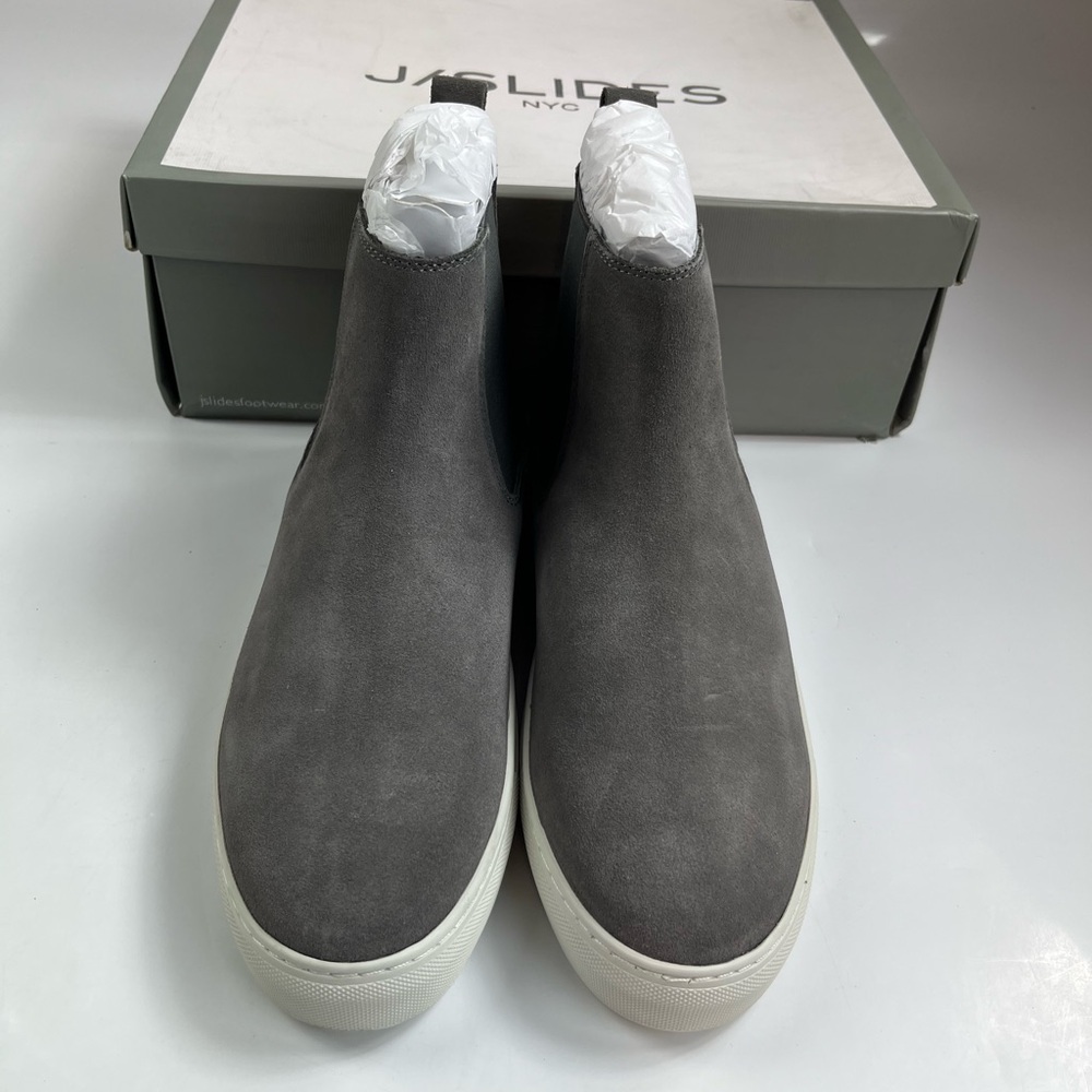 JSlides Danny mens Sneaker - Grey Suede 8M